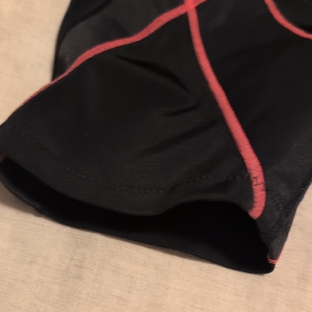 CW-X Compression Black Shorts with Pink Accents - Picture 6 of 6